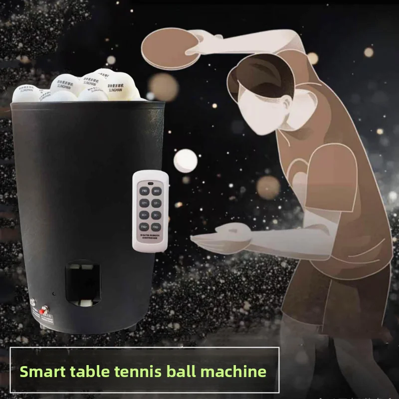 Portable table tennis serve machine installation-free fitness sports multi-scene intelligent regulation serve equipment single
