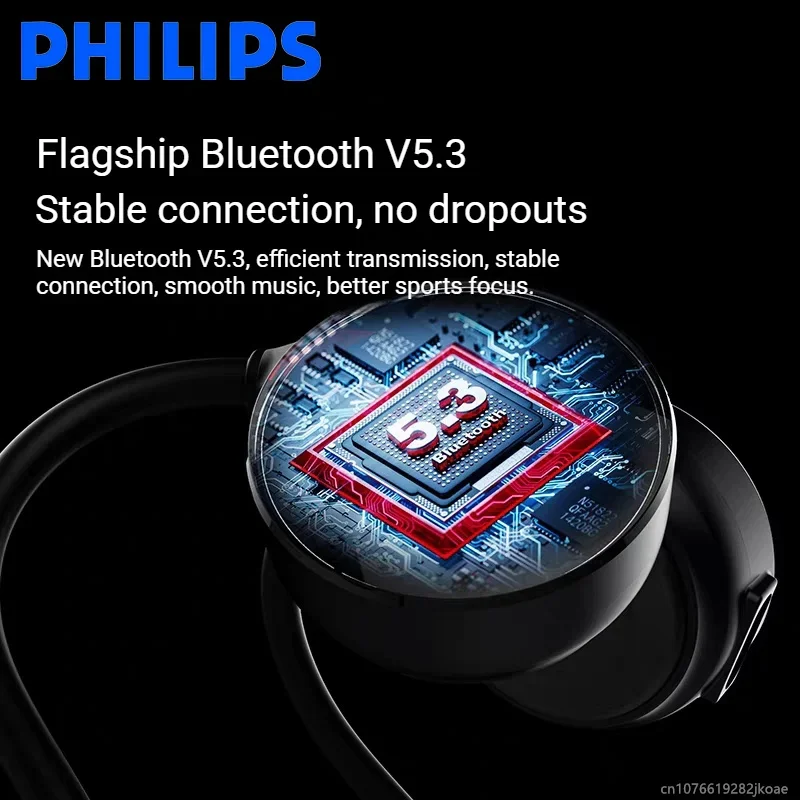 جديد فيليبس TAA1609 العظام التوصيل الترجمة سماعات سماعة لاسلكية تعمل بالبلوتوث 5.3 سماعات رياضية دعوة الحد من الضوضاء سماعة