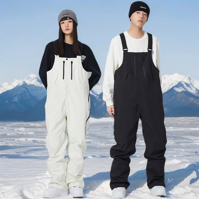 

Outdoor Mountain Snow Pants Women Snowboard Jumpsuits Winter 3L Waterproof Female Trousers Man Motorcycle Skiing Sport Overalls