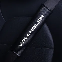 Car Safety Belt Cover Shoulder Pad Special for long-distance travel For JEEP WRANGLER accessories Car Shoulder Protector Pad