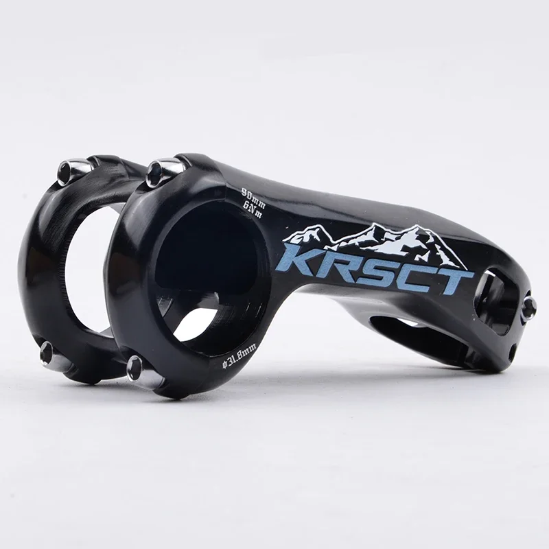 KRSCT Bicycle Stem -20 Degree 70/80/90/100mm Length 3D Forging High Strength Mountain Bike Stem for AM/FR/DH 31.8mm Handlebar