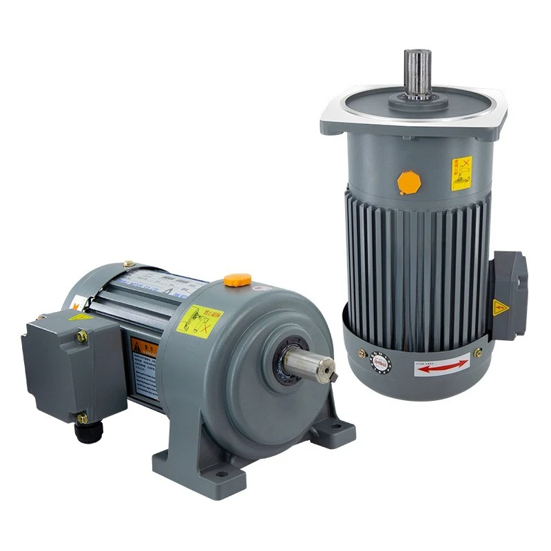 Three Phase 380V Gear Reduction Motor Horizontal Variable Frequency Speed Control AC Induction Electric Drive Industrial