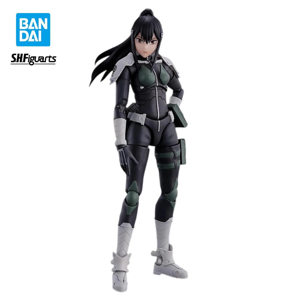 

In Stock Original BANDAI SHF Kaiju No. 8 Ashiro Mina PVC Anime Figure Action Figures Model Toys