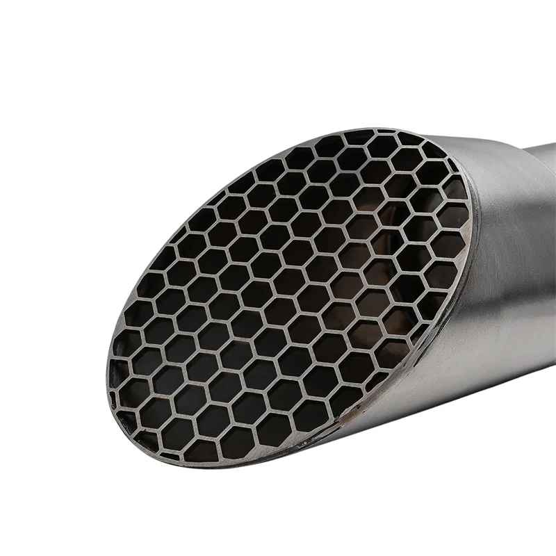 Universeller 51mm Motorrad-Auspuff-Endschalldämpfer aus Edelstahl für Z900, Speed 400, Scrambler 400X, Street Bike – Detail 12