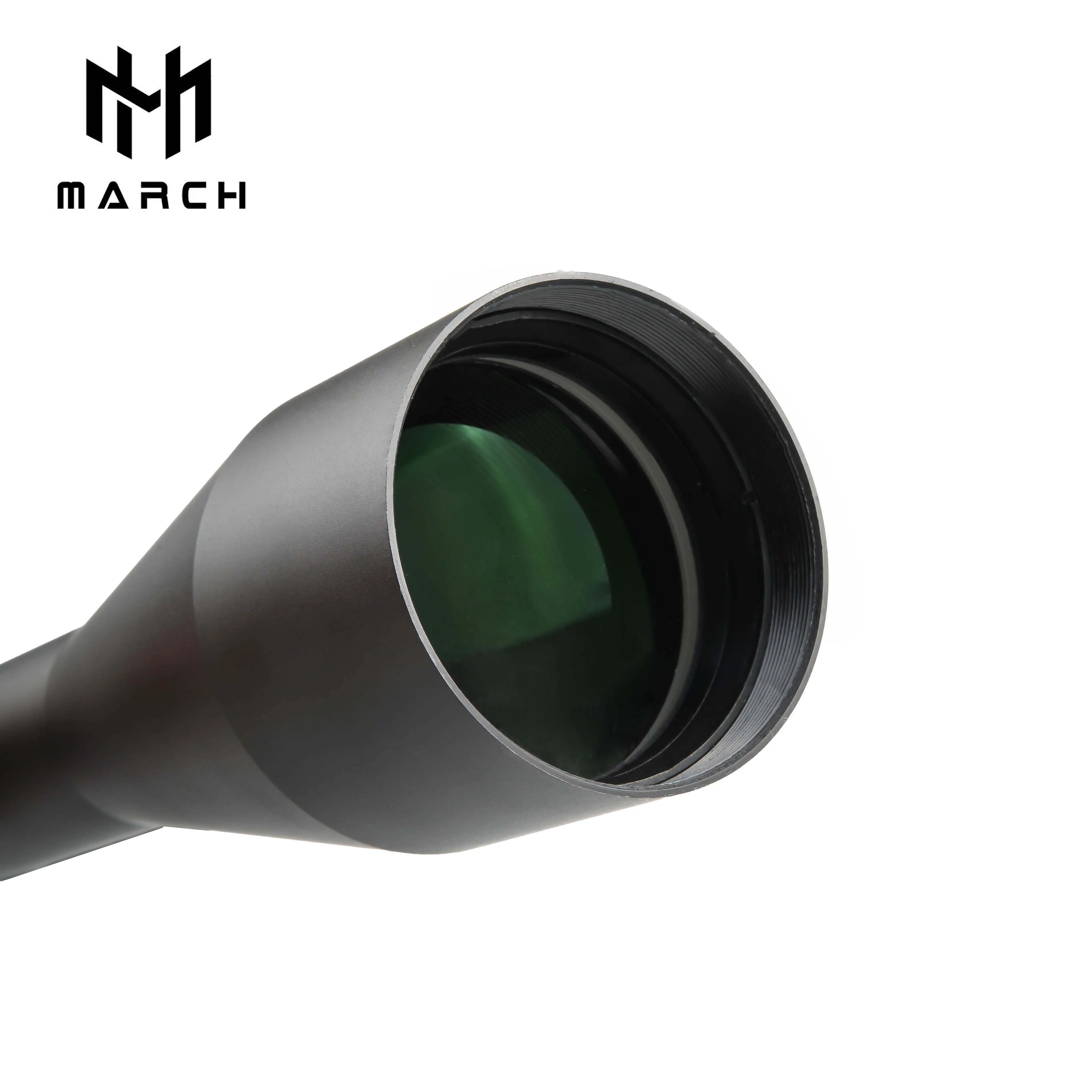 MARCH SK 5-25X50FFP-mira telescópica táctica Caza, mira telescópica para Rifle de caza, mira óptica grabada en vidrio, iluminación roja y verde