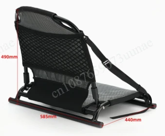 Fixed Seats For 4M Rotomolded Boat, 2-Person Outdoor Canoe Kayak Fishing Camping Seat Only, NOT Include Kayak/Canoe Hull