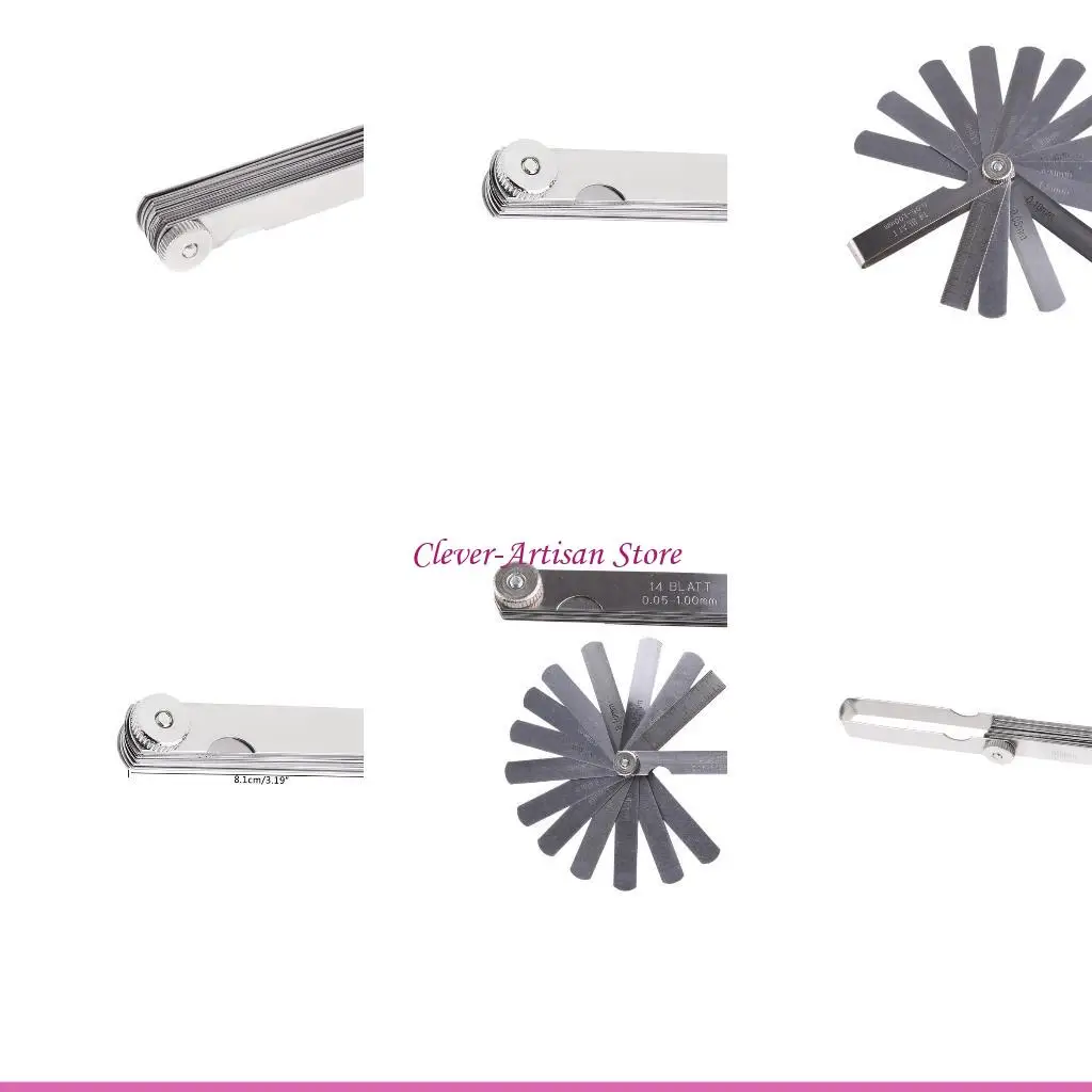 

E06B 0,05-1 мм щуп, инструмент для измерения толщины, метрические зазоры, наполнительная сталь