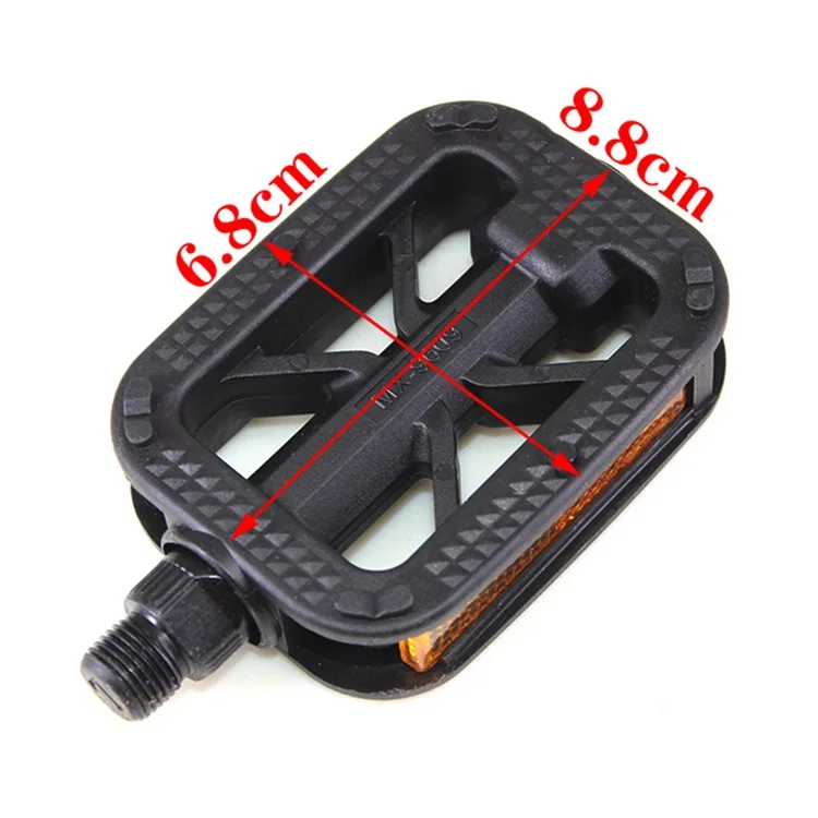 Mountain Road Bike Pedal Universal Bicycle Pedal Footboard with Reflector Riding Accessories for Bike Electric Vehicle Accessori