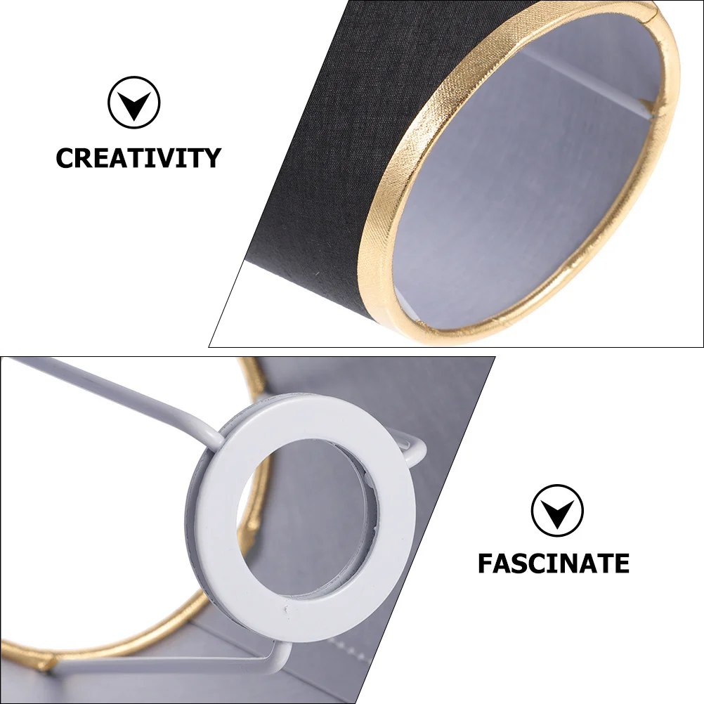 

Тканевый абажур, современный барабанный светильник для гостиной, спальни, потолочный стол, напольный настенный светильник, прочный декоративный