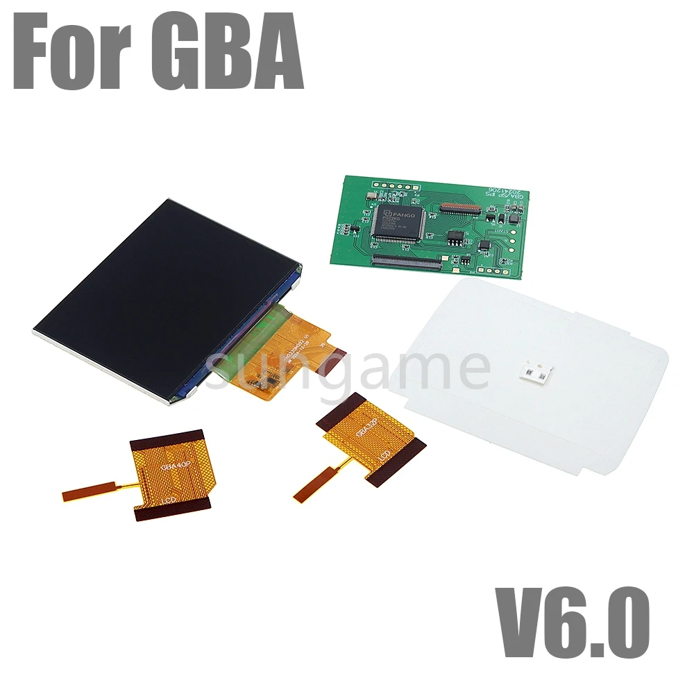 

1 комплект для GBA IPS V6: комплект экрана IPS 3.0 дюйма с улучшенной подсветкой