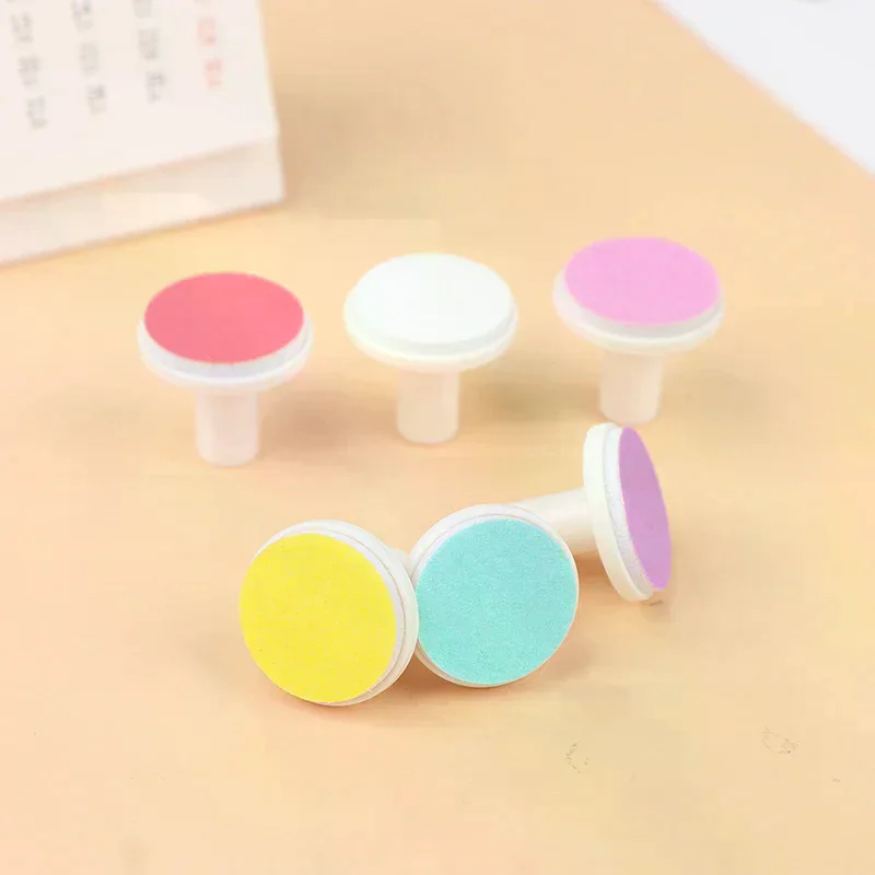 

10 шт., детские подушечки для пилочек для ногтей, электрический триммер для ногтей, сменные подушечки, детские шлифовальные головки для ногтей для детей, новорожденных, малышей