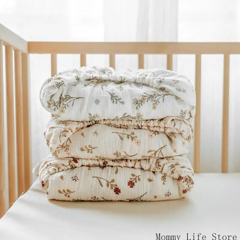 Baby Fitted Sheet Comfortable Bassinet Protective Cover Sleeve Nursery Essential