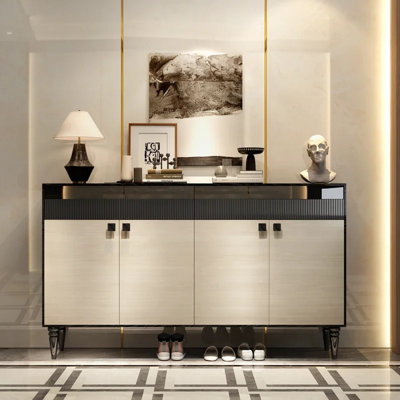 

Entrance Hall Vertical Shoe Cabinet Hallway Sunglasses Luxury Designer Shoe Cabinet Show Storage Muebles Entrance Furniture