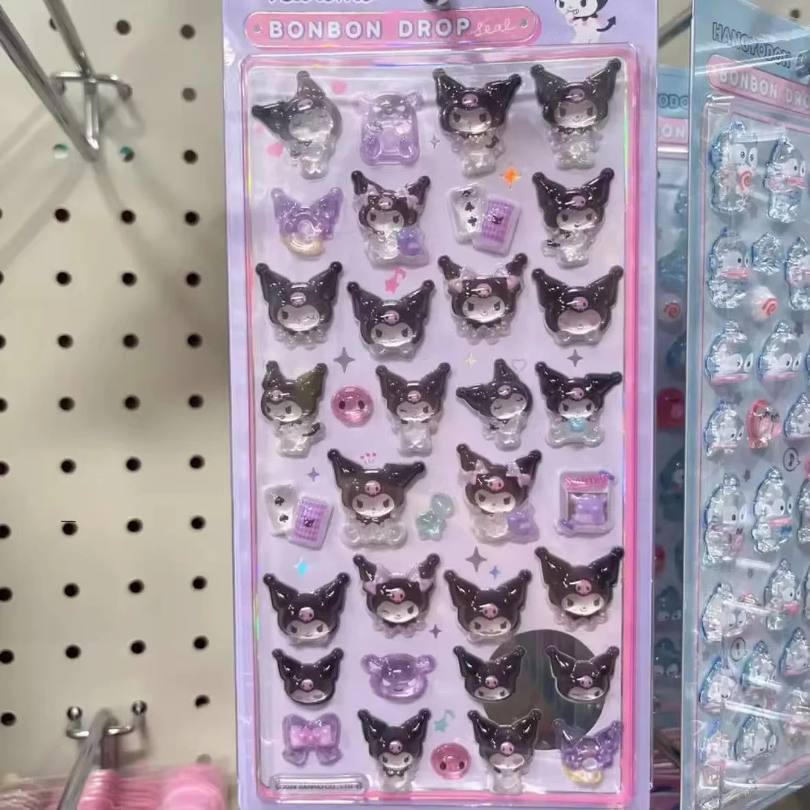 22Anime Hellokitty Hangyodon Cinnamoroll 3Dtransparent Jelly Sticker Crystal Decorative Stickers Children's Phone Casesdiy Toys