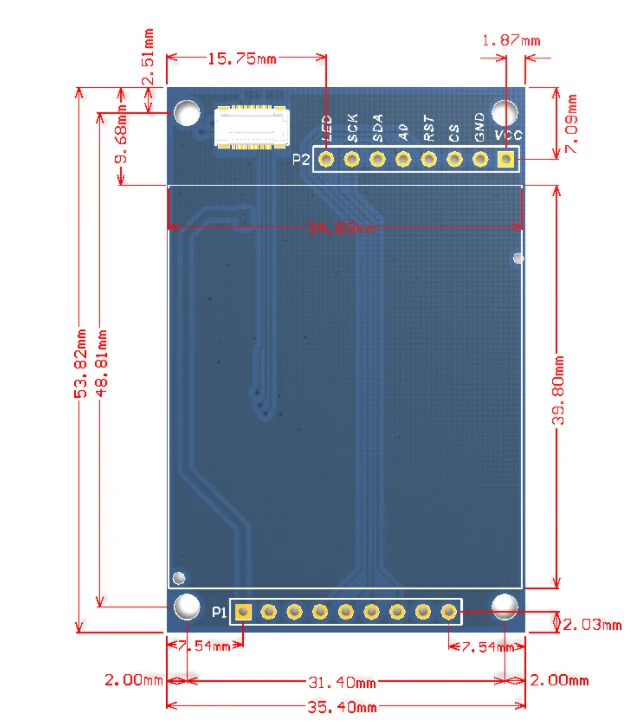 1.6 Inch OLED 1.6 TFT IPS OLED Transflective Display Module LCD Display DIY SPI Serial Port 130*130 Communicate for Arduino