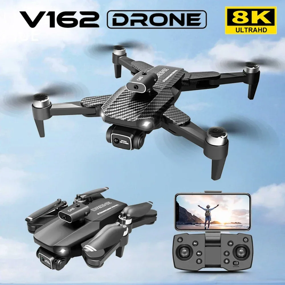 New V162 Drone 8K aerial photography RC Omnidirectional intelligent obstacle avoidance drone Children's entry-level Toys Gifts