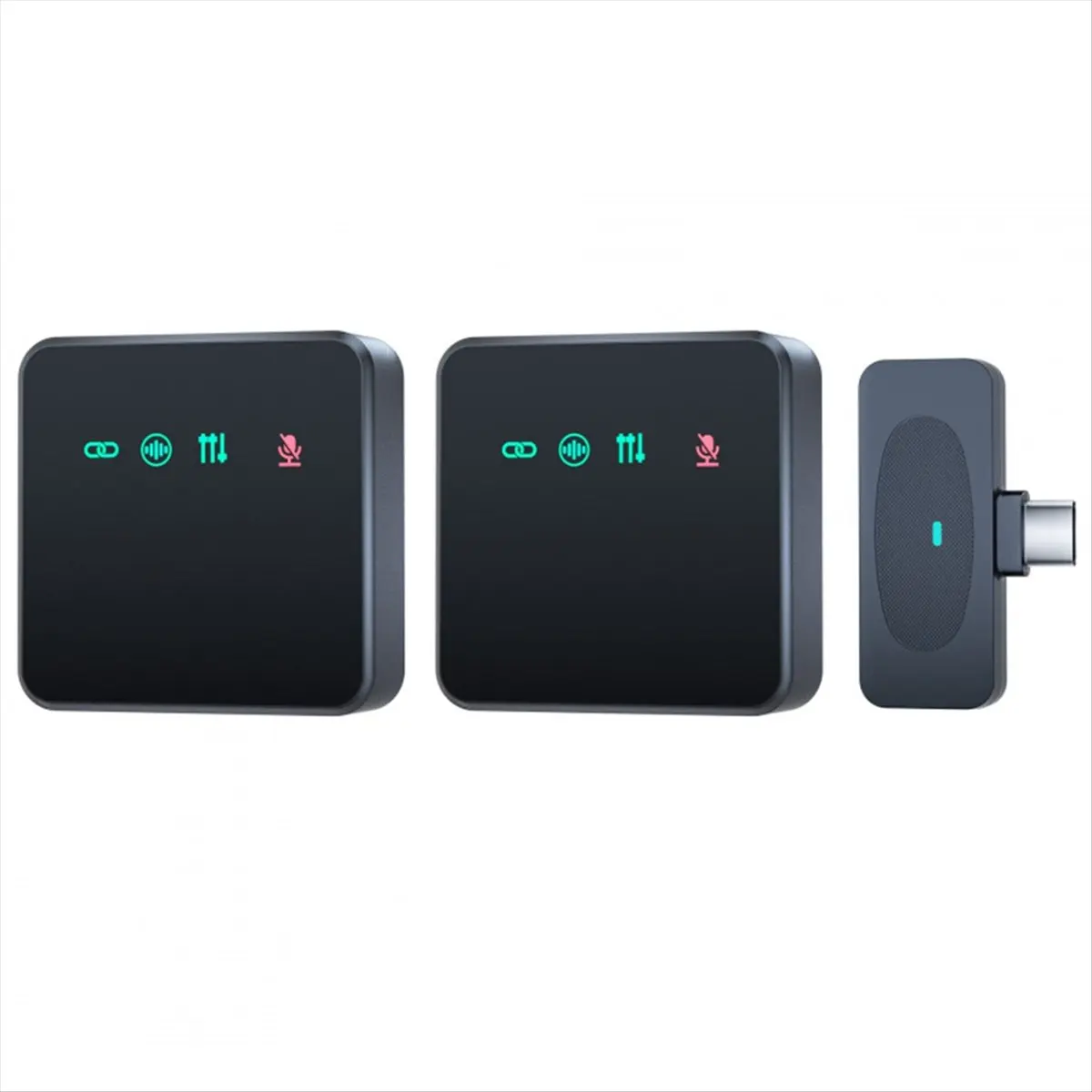 Special Offer-Wireless Lavalier Microphone One to Two Type-C with Noise Reduction Portable for Audio Video Outdoor Live Sound Ca