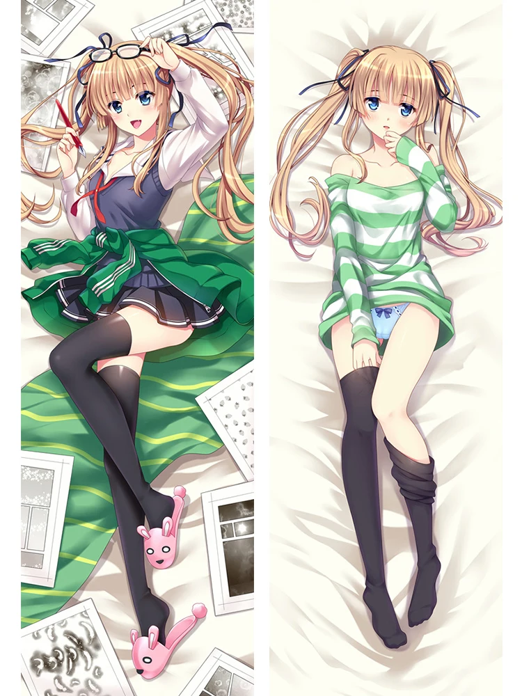 Dakimakura Anime Sawamura Spencer Eriri Double-sided Pillow Cover Print Life-size body pillows cover Adult pillowcase