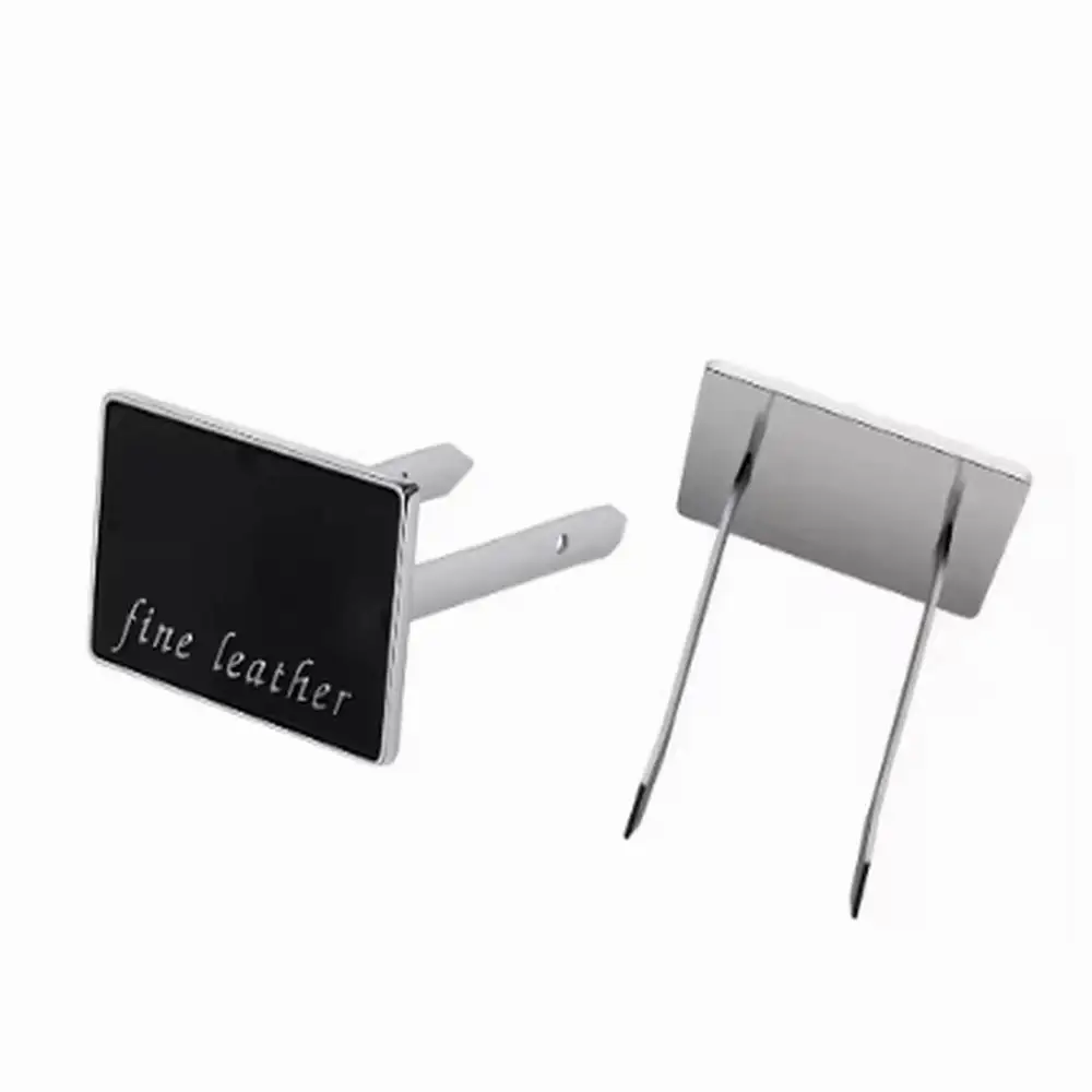 

2pcs Clip Seat For Brabus Sticker Seat Sticker for Fine Leather Badge Emblem Sticker For Brabus G800 W463 W461 G63 G65 W464