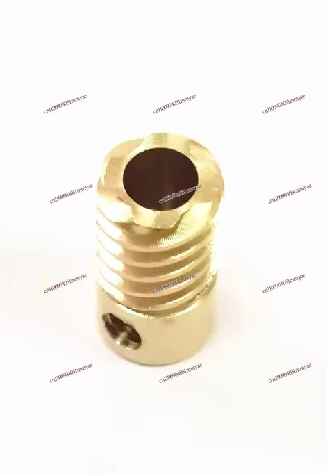 

Miniature worm gear worm die 20-tooth copper reduction worm gear
