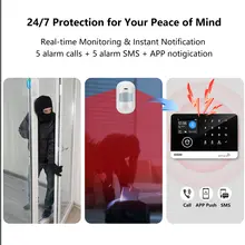 Wireless Tuya GSM WiFi Security System #4