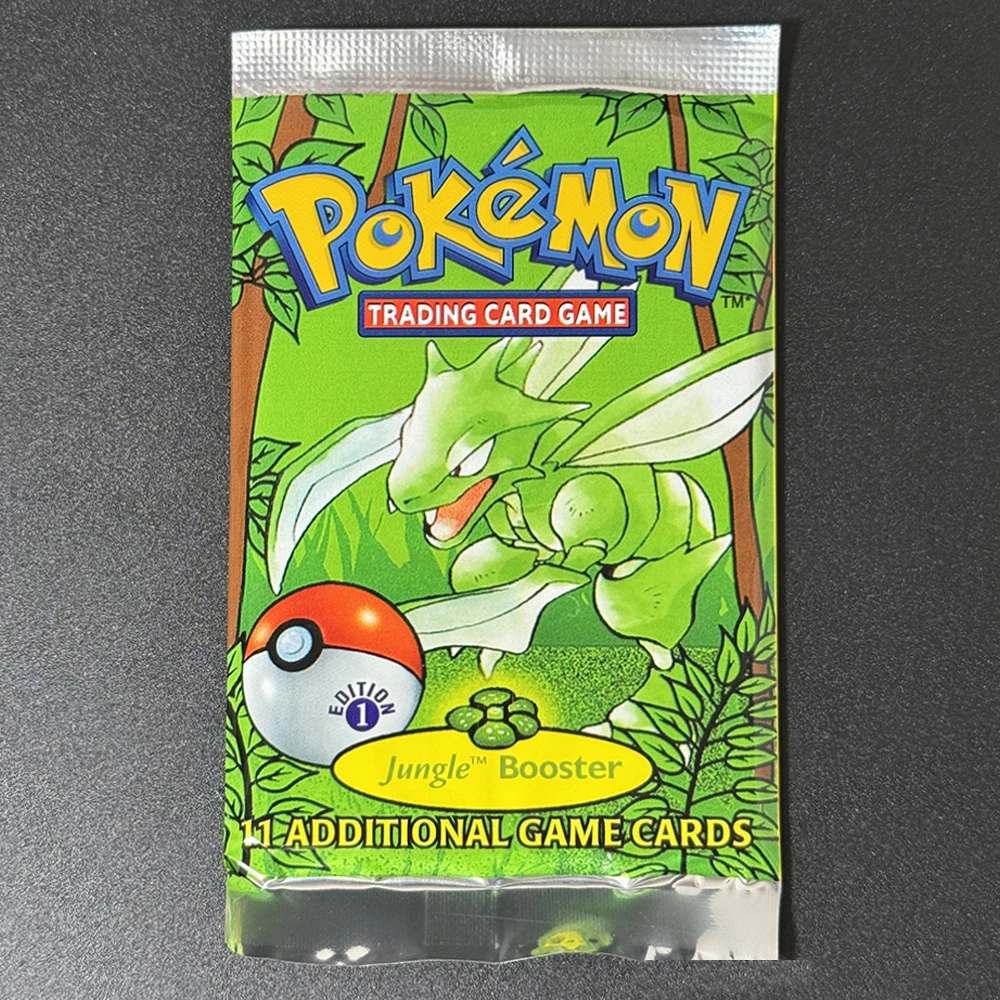1e editie Team Rocket/Neo Destiny/Base/Fossil/Jungle Booster packs Pokemon 17 soorten 1 pakket 11 kaarten Spelkaarten Verzamelen van geschenken