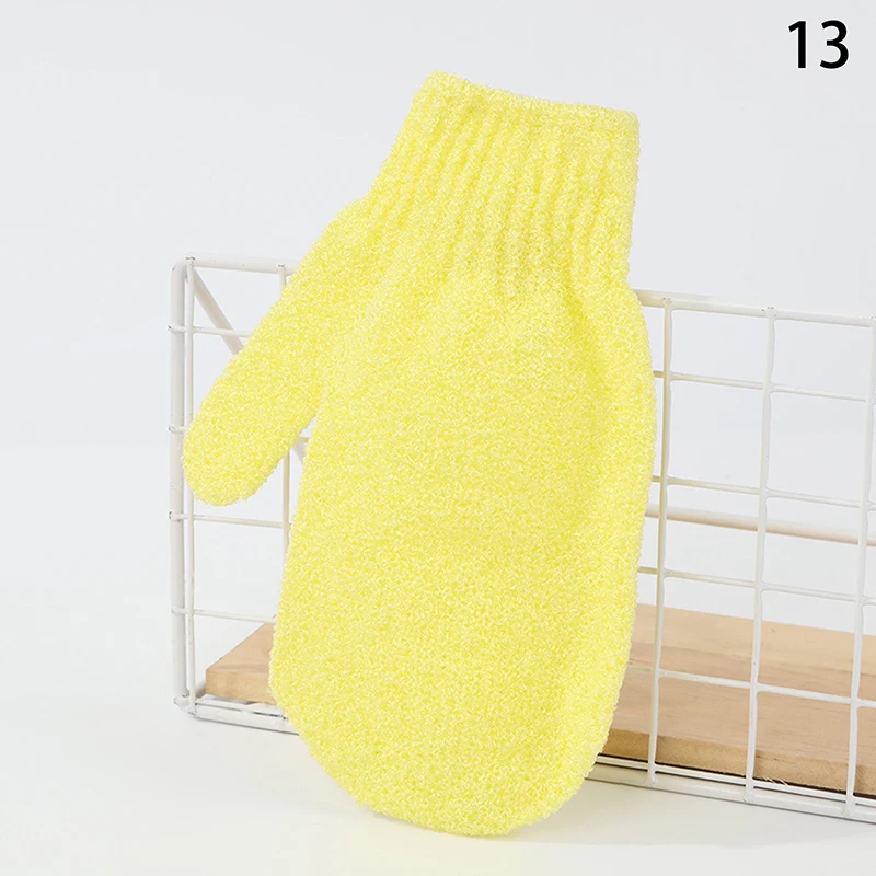 Sponge Bath Gloves Skin Bath Shower Wash Cloth Shower Scrubber Back Scrub Moisturizing Spa Skin Gloves Exfoliating Body Massage