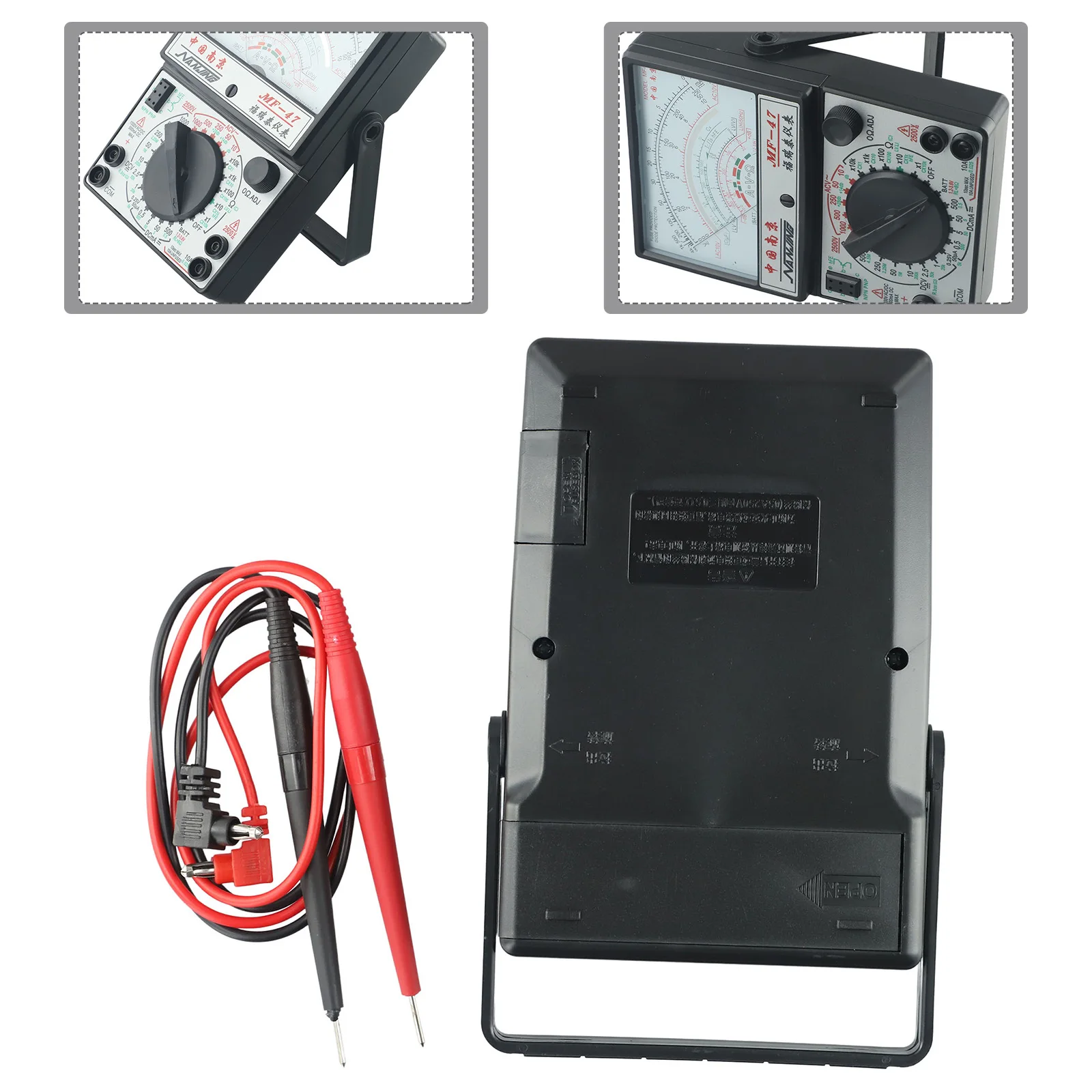 

Multimeter Voltmeter Battery Tester Reliable Analog Multimeter Voltmeter Ammeter Ohmmeter Battery Tester Long Lifespan
