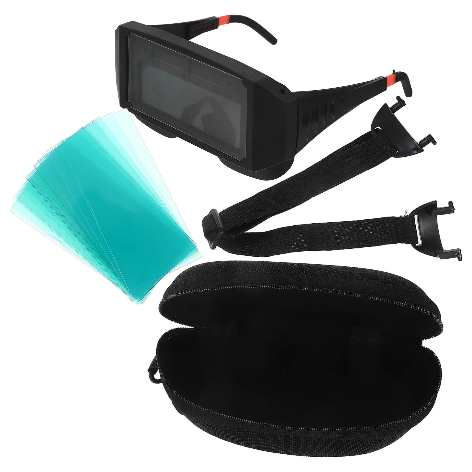 

Automatic Darkening Welding Goggles 1Set High Clarity Reliable Protection Versatile Application for Welders Safety