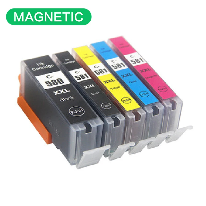 PGI-580 CLI-581 PGI580 CLI581 XXL Ink Cartridge Compatible for Canon PIXMA TR7550 TR8550 TS6150 TS6151 TS8150 printer