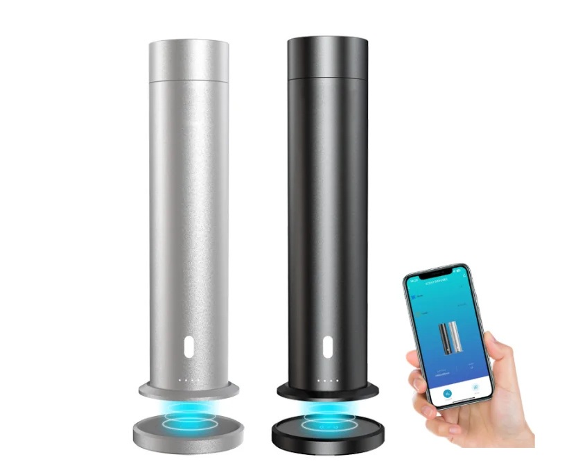 

Беспроводной диффузор эфирного масла для ароматерапевтических масел Безводный диффузор Холодный воздух Отель Аромадиффузор Машина для спа-салонов