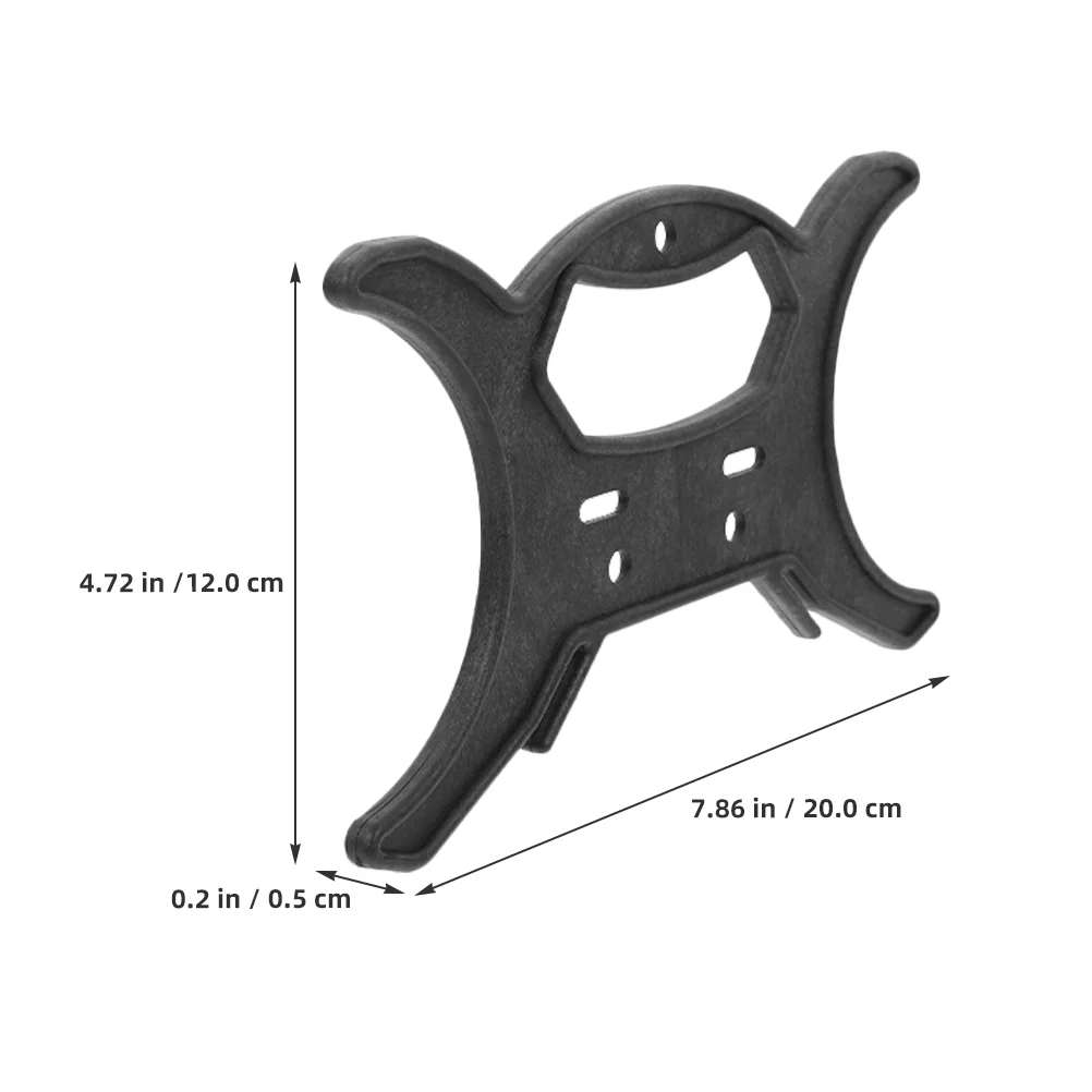 10 pezzi avvolgitore per corde luminose per uso domestico, supporti per cavi, clip da parete, in PP, per la casa