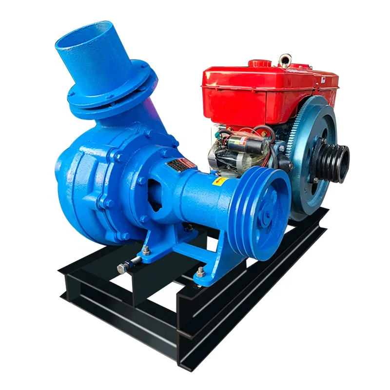 Horizontal  Sand Suction Pump automatic River Bottom Dredging And Sand Suction Diesel Engine Small Mud Pump sand 2 3 4 6inches