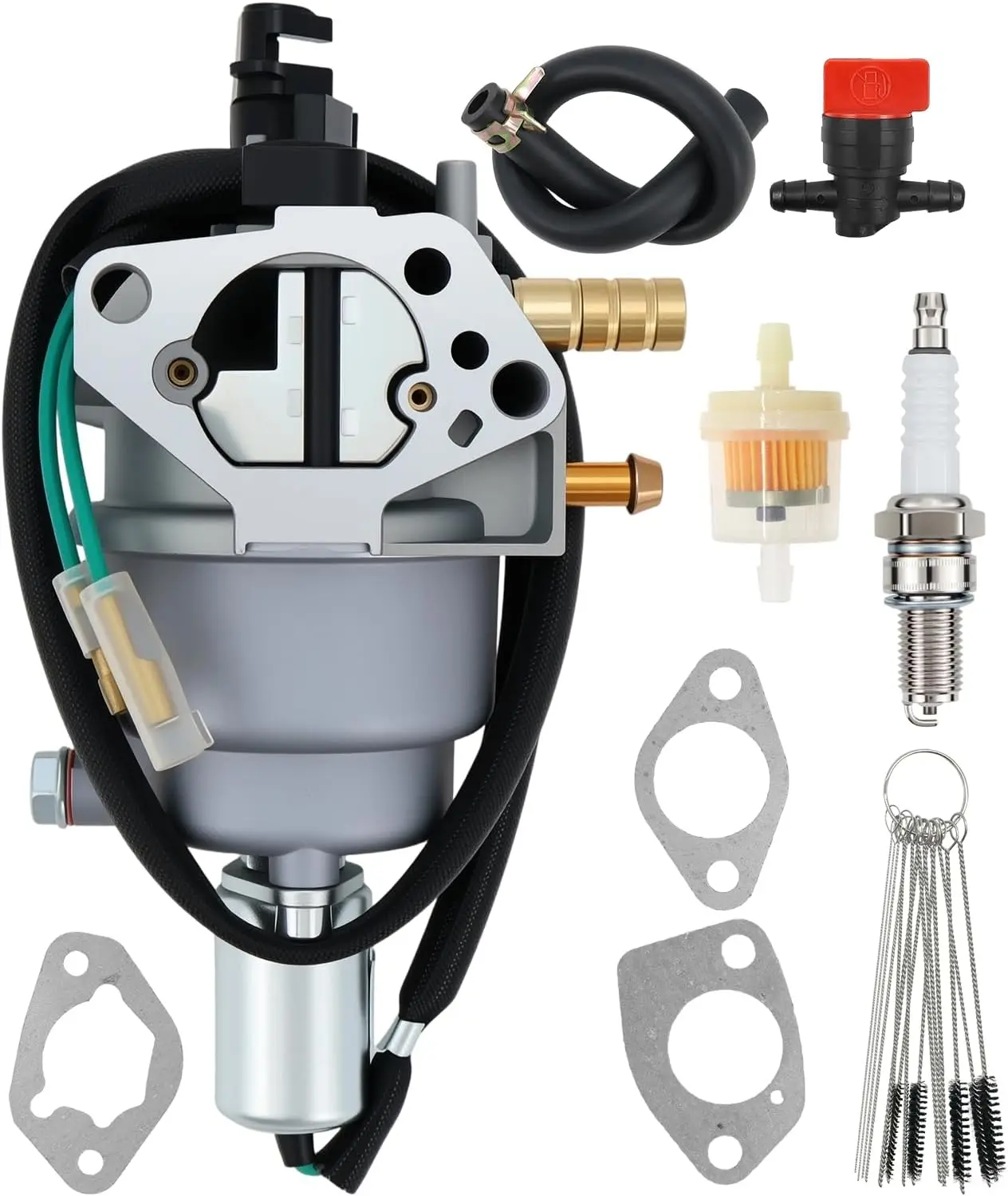 P28-4-H Carburetor Fit for Huayi 47.131000.25 Dual Fuel Generator Champion 389cc 439cc 6250w 7000w 7500w Model 100296