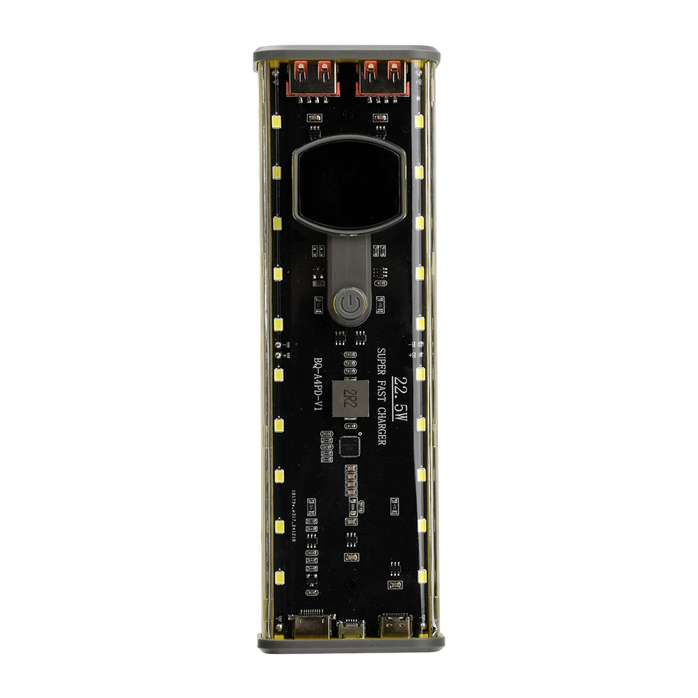 PD 22,5W Schnelllade-Powerbank-Gehäuse 4-Zellen 21700 Batteriegehäuse Lötfreies DIY-Powerbank-Gehäuse Mobiltelefon-Stromversorgung – Detail 15