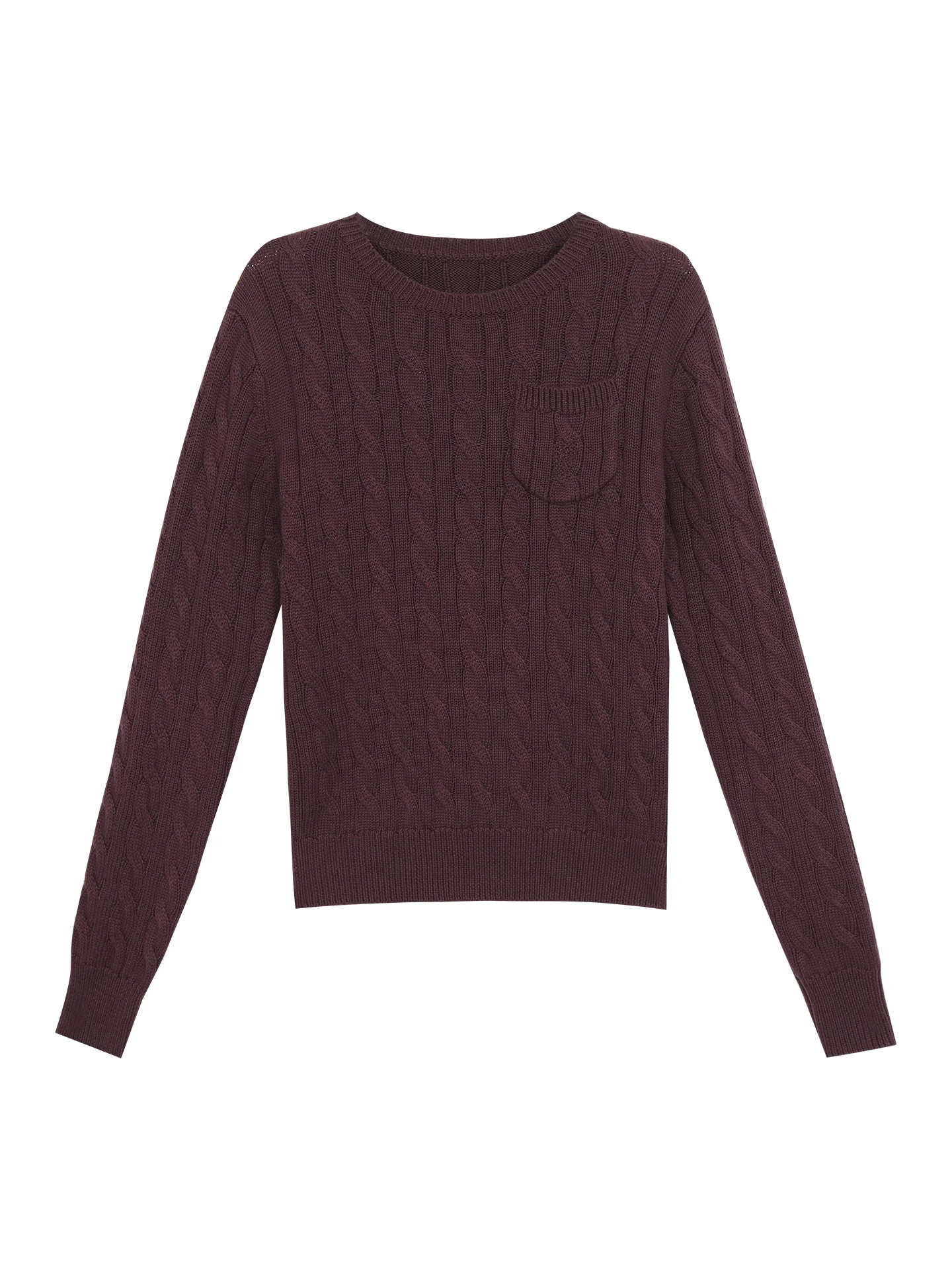 Rouge Celebri pull femme automne hiver paresseux haut de gamme Long Sve Design Sense haut Super beau Unique tricoté irt