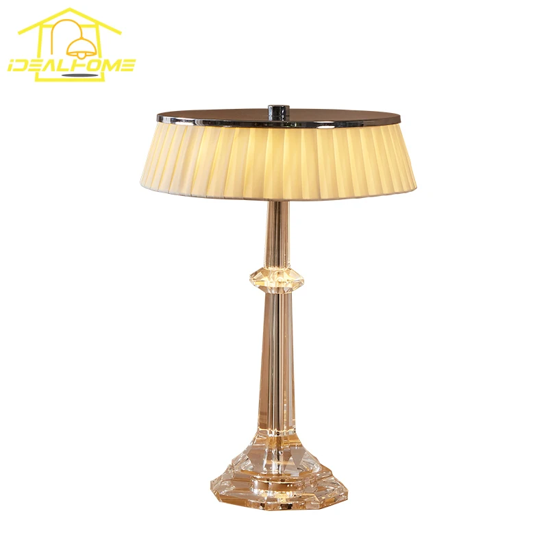 luxo quente cristal abajur design italiano led g4 simples luzes de mesa modernas sala decoracao quarto estudo de cabeceira 01