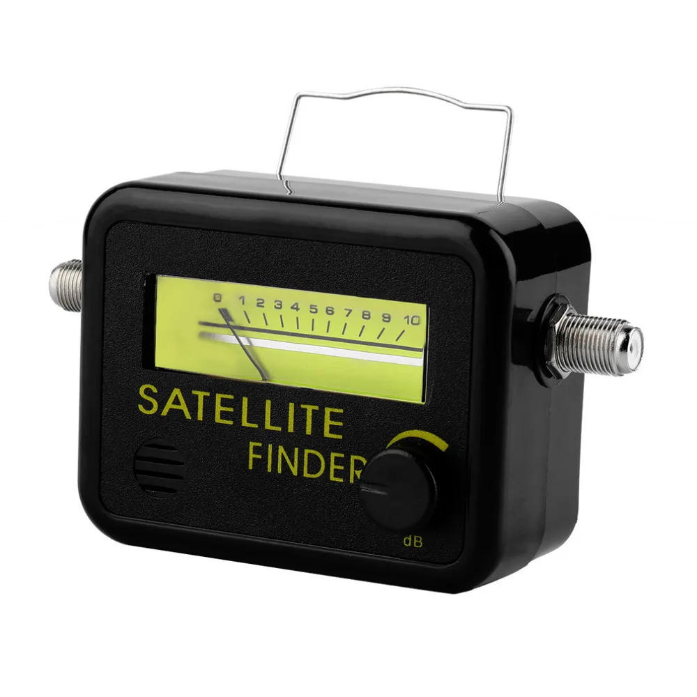 SF-9501 Satellite Finder With LCD Display Receiver Find Alignment Meter Receptor For Sat Dish TV LNB Digital Signal Amplifier