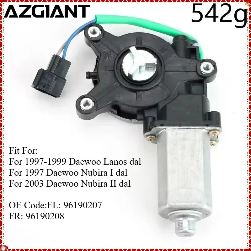 

Replacement For Daewoo 1997-1999 Lanos dal Power Window Lifter Regulator Original Motor Accessories Car Kits 9619020/96190208