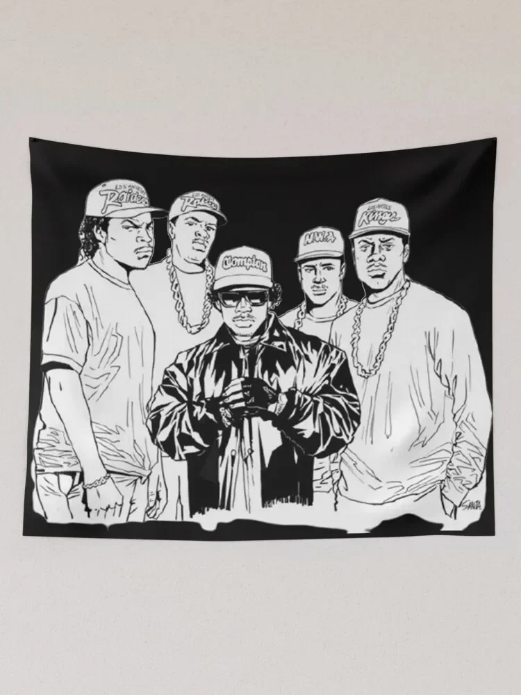 NWA Family Tapestry Hanging Wall Outdoor Decor Wall Art Home Decoration Accessories Tapestry