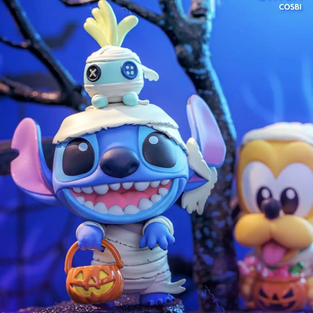 

Genuine MINISO Disney Pumpkin Party COSBI Blind Box Tide Play Doll Men's and Women's Halloween Gift Figure