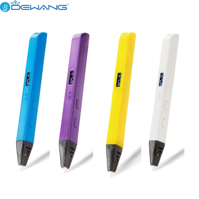 

Dewang RP800A 3D Printing Pen 1.75mm ABS/PLA Filament Safe Eco-Friendly Plastic Educational Toys for Children 3D Drawing Pen