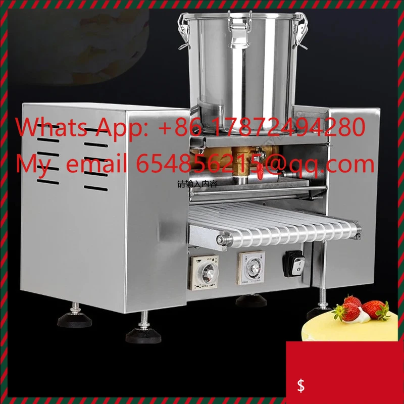 

Commercial Automatic Mini Thousand layer Machine Mango Durian Thousand Layer Spring Roll Pancake Making Maker
