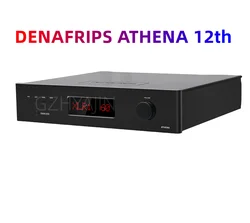 DENAFRIPS-Línea de preamplificador, preamplificador equilibrado de clase A pura ATHENA, 60 pasos, salida de entrada RCA XLR