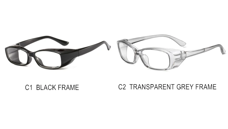 Myopie-Brille -0,5 bis -8,0 Damen und Herren, blockiert Staub, vollständig geschlossener Rahmen, kurzsichtig, verschreibungspflichtige Brillen, Astigmatismus, individuell F192 – Detail 14