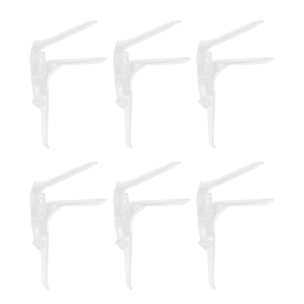 6 Pcs Disposable Portable Woman Speculum Convenient Profession Female Accessory Plastic