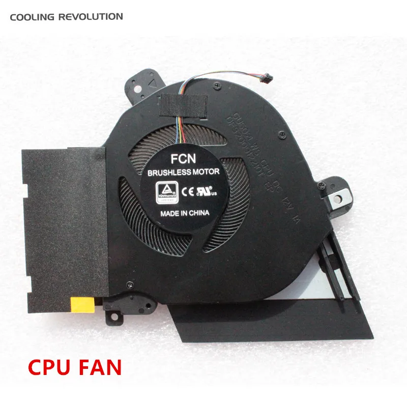 Imagem -03 - Ventilador de Refrigeração Cpu Portátil Original para Asus Zephyrus M15 Gu502gw Gu502gw Gu502gu Gu502lws 13nr0240t02211 13nr02x0t02011 Novo