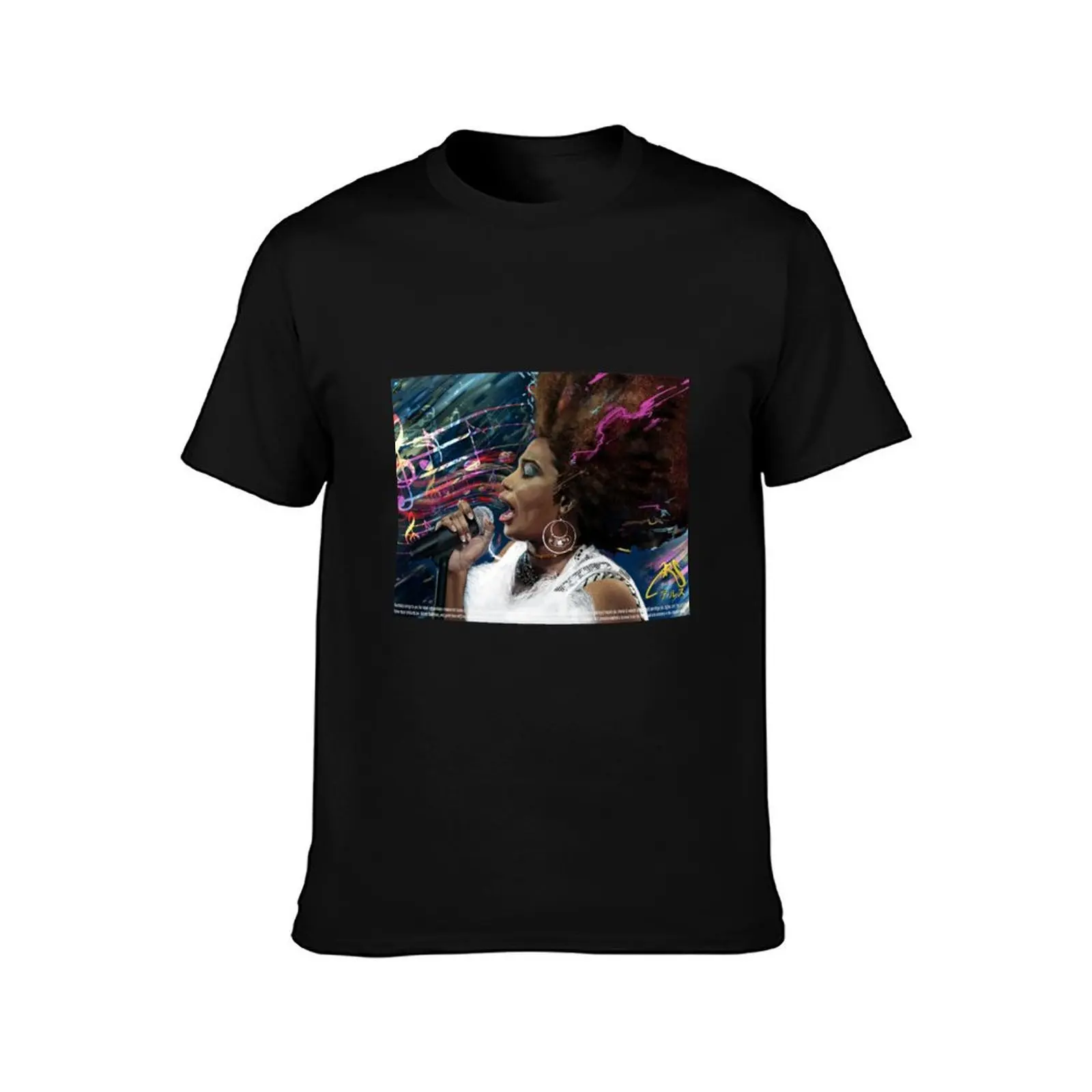 Macy Gray Stripped T-Shirt Summer Casual Cotton Tee Oversized Streetwear Tops Vintage Graphic Print Loose Fit Short Sleeve