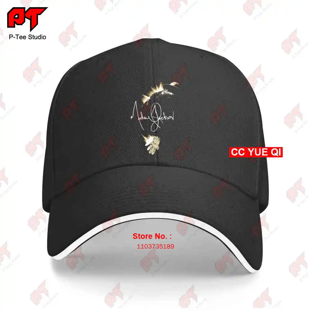 Michael Jackson Concert Tour Signature Baseball Caps Truck Cap AZX1