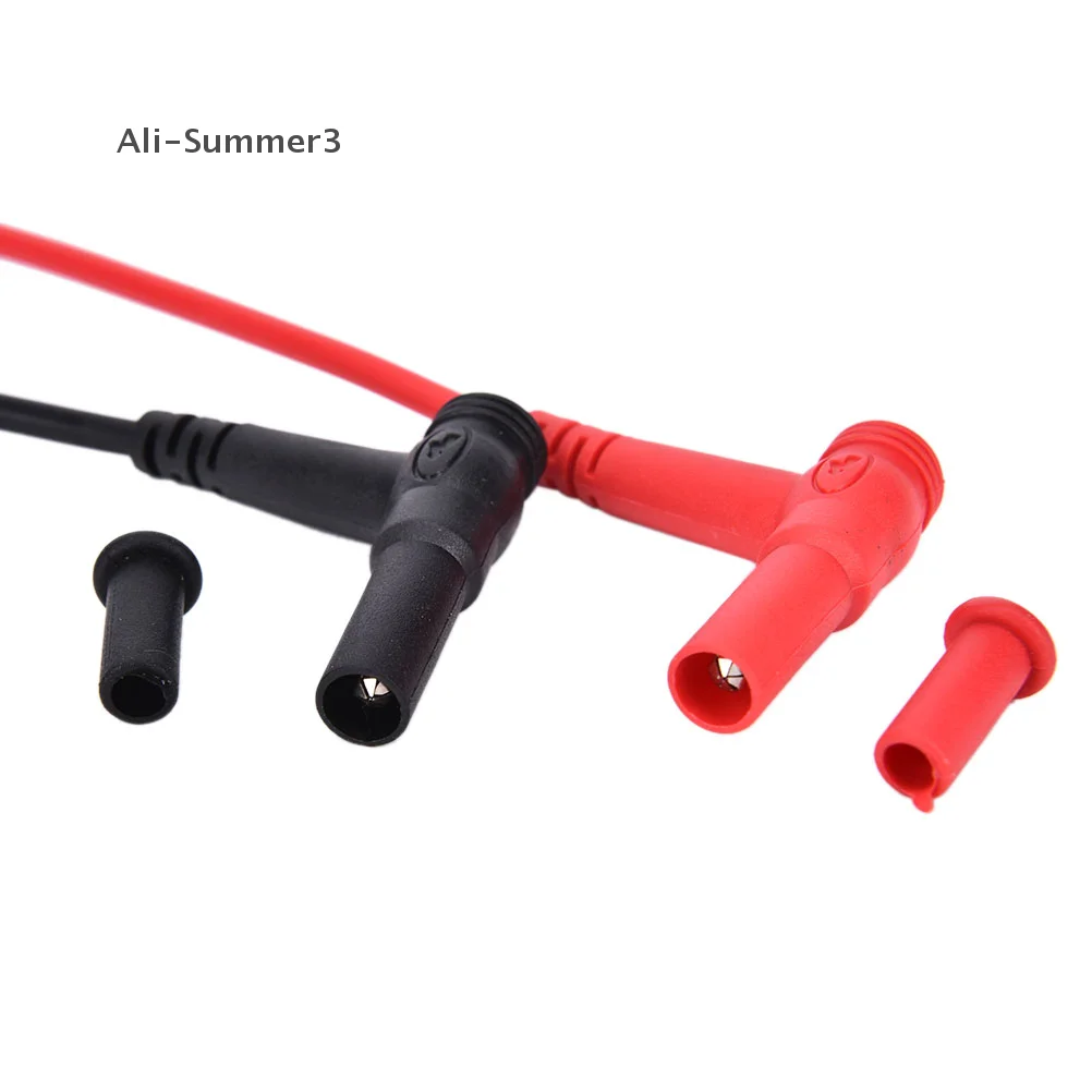 【YY】2 قطعة (1 أحمر + 1 أسود) 2025 جديد حار عالمي رقمي متعدد متر اختبار الرصاص التحقيق سلك القلم كابل #5